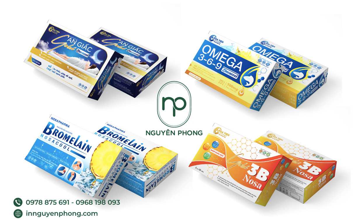 Mẫu hộp giấy thực phẩm chức năng